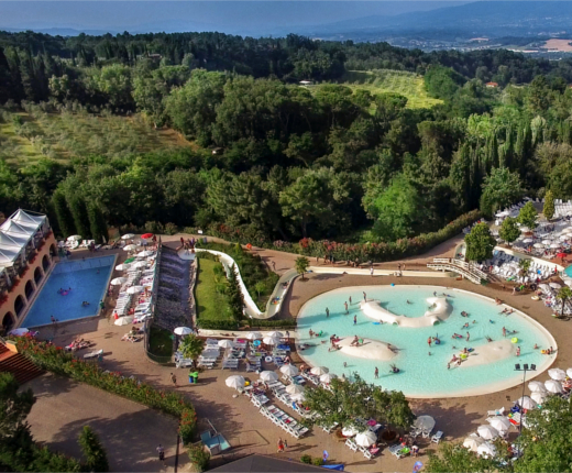 Norcenni Girasole Club, Figline Valdarno, Campingplatz, Toskana, Mobilheime, Bungalows